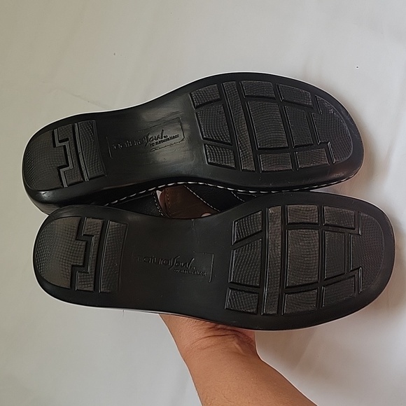 NATURALIZER Natural Soul. Sandal Black Leather. Size 6.5 - Picture 16 of 17